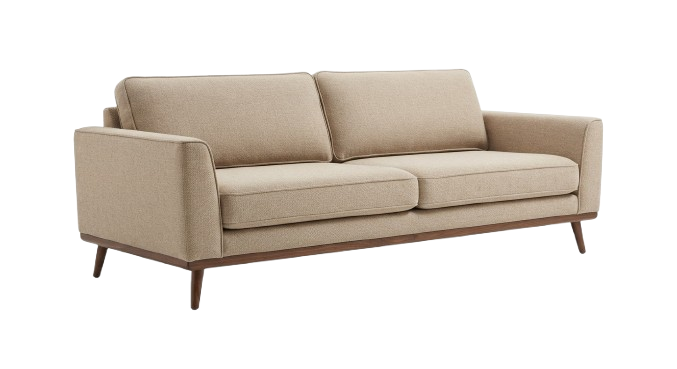 Carvello modern sofa in a living room